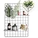Wire Grid Panel, Multifunction Photo Wall Decor Dispaly Vinyl Dipped Organizer for Home Decor Dorm Decoration 25.6