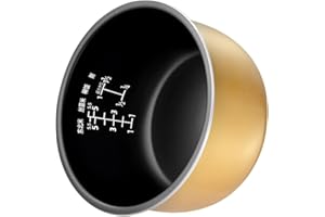 KICHOUSE Electric Cooker Inner Pot Non-stick Rice Cooker Replacement Liner Pot Capacity Cooking Pan for House