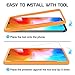 [4 Pack] OnePlus 6T Screen Protector, SPARIN [Tempered Glass] [Anti-Scratch] [High Definition] Screen Protector with Alignment Frame