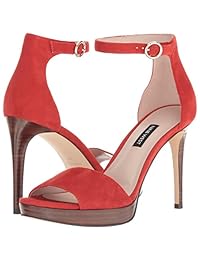 Nine West - Sandalias de gamuza para mujer