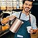 Electric Kettle Temperature Control, CUSIBOX 1.5L Double Wall 100% Stainless Steel Water Kettle with Keep Warm Function, 1500W Fast Boil Cordless Tea Kettle with Auto Shut-Off & Boil Dry Protection