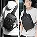 Anti Theft Sling Bag Shoulder Chest Cross Body Backpack Lightweight Casual Daypack (Black (new))