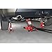 Strongway Double-Locking Jack Stands - Pair, 3-Ton Capacity, 11 1/4in.-16 3/4in. Lift Range