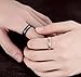 Her King His Queen Wedding Bands Men's Women Stainless Steel Bridal Ring Set Couples Anniversary Engagement Promise Ring