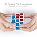 D-FantiX Yj Guanlong 3x3 Speed Cube Magic Cube Puzzle White 56mm