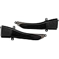 DUNTUO Side Mirror Light Led Turn Signal Dynamic Sequential Blink Car Lights Running Indicator Marker Lamps for Infiniti Q50 Q60 Q70 QX30 QX50 QX60 QX70 [Smoked Lens] Left Right Assembly