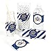 Big Dot of Happiness Royal Prince Charming - DIY Party Supplies - Baby Shower or Birthday Party DIY Wrapper Favors & Decorations - Set of 15