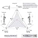 Windscreen4less Sun Shade Sail Hardware Kit - 6 Inches - Super Heavy Duty - for Triangle Sun Shade Sail