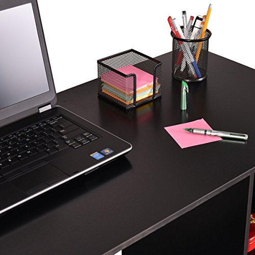 Computer Desk Laptop Table Student Workstation Study Home Office Furniture New Black