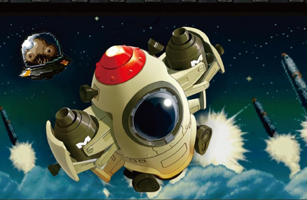HiPlay Plastic Model Kits: Metal Slug3: ASV Space Combat Vehicle, Mecha Anime Style Collectible Action Figures ASVYZZC (ASVYZZC)