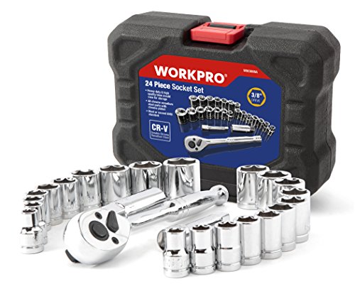 WORKPRO Steckschlüsselsatz 3/8
