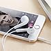 Earbuds/Earphones/Headphones Generic Premium with Stereo Mic&Remote Control for iPhone iPad iPod Samsung Galaxy and More Android Smartphones Compatible With 3.5 mm Headphone 2-PACK WHITE