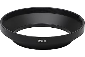 39 40.5 43 46 49 52 55 58 62 72mm Camera Metal Lens Hood Wide Angle Screw Mount Hood for Digital Camera Accessory Protector
