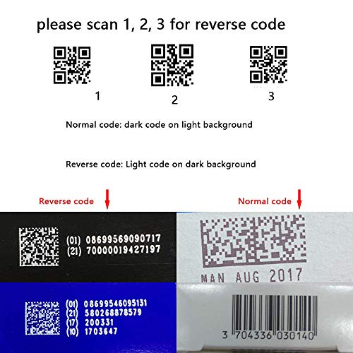 Kercan 130T Wired Automatic USB 2D QR PDF417 Data Matrix Barcode Scanner UPC EAN Bar Code Reader