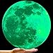 Glow in The Dark Stickers for Ceiling, Glowing Wall Decals Perfect for Kids Bedroom, Gift for Boys and Girls, Perfect for Room Decor (Glowing Moon)