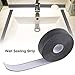 GLOGLOW Bathtub Caulk Strip Silicone Self Adhesive Tub Bathroom Wall Sealing Tape Caulk Sealer Kitchen Counter Waterproof Mold Proof Flexible Peel Stick Caulking Tape Dark Grey(22mm3.2M)