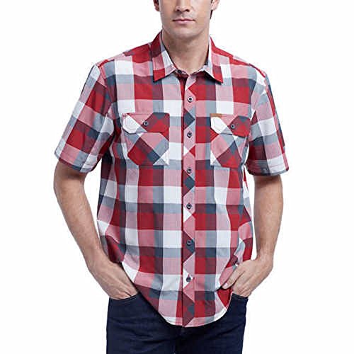Short Sleeve Woven Tech Shirt 