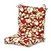 Greendale Home Fashions Indoor/Outdoor High Back Chair Cushion, Roma Floral