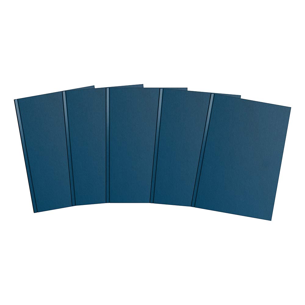 Summit A4 Hardback Casebound Notebook, 192 Ruled Pages, Durable Hard Cover, Professional Case‑Binding, Secure & Long‑Lasting Design,pack of 5 — image 1