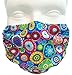 Breathe Healthy Medallions Face Mask, Reusable Mask for Men and Women, Adjustable, Breathable & Washable, Made in the USA