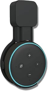 Sintron Wall Mount Holder for Dot 3rd Gen Speaker, UK Plug, Black