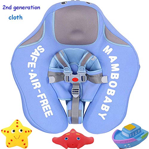 V Convey Upgrade 2nd Generation Baby Infant Soft Solid Non-Inflatable Float Lying Swimming Ring Children Waist Float Ring Floats Pool Toys Swim Trainer Classic Swim Ring