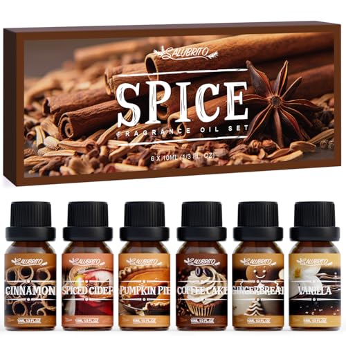 SALUBRITO Spice Fragrance Oils Set