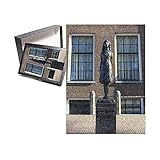 252 Piece Puzzle of Statue of Anne Frank outside