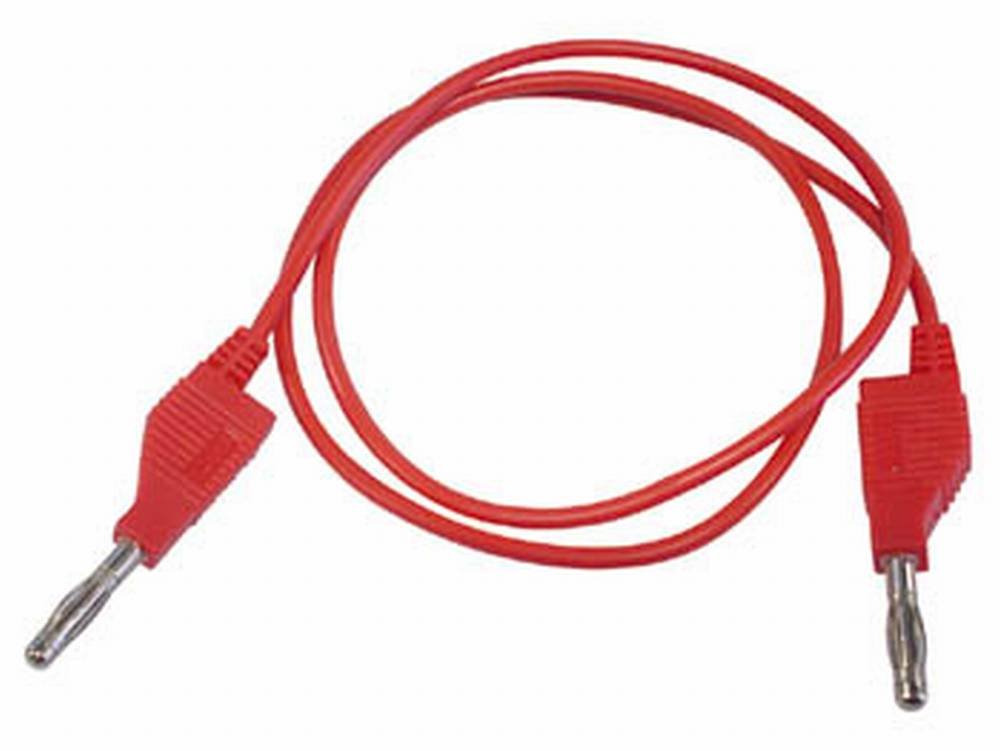 Panel Meters & Multimeters 411098 Measurement Cable, 1.0 mm², 100 mm long, red