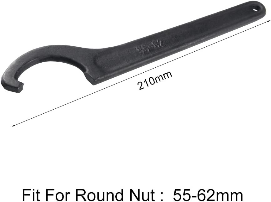 sourcing map C Hook Spanner Wrench Collet Chuck for 55-62mm Round Nut - Image 3