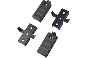 HDLSINA Tactical Fast Helmet Accessory Mount Adaptor Wing-Loc Picatinny Adapter ARC Helpers for ACH/Fast/MICH Combat Helmet