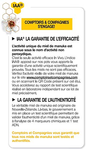 Comptoirs et Compagnies - Manuka Honig - MGO 83 - IAA5+ - Aus Neuseeland - 250g – Bild 5