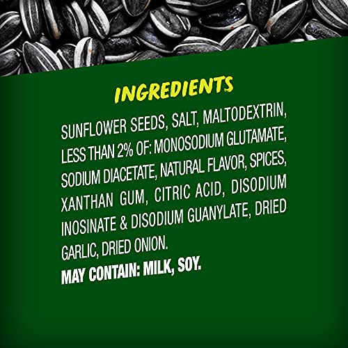 BIGS VLASIC DILL PICKLE SUNFLOWER SEEDS, KETO FRIENDLY SNACK, 5.35-OZ. BAG (PACK OF 12)