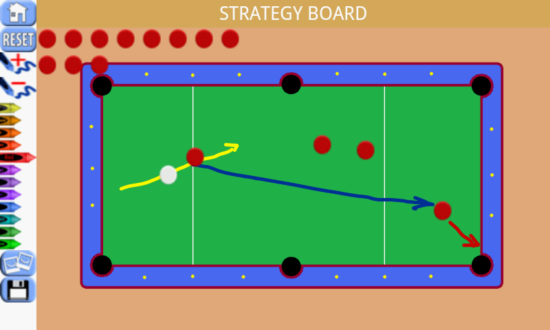 Billiard Clipboard & Scoreboard (for Kindle, Tablet & Phone)