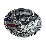 PANCY American Pride Soaring Eagle Belt Buckle