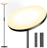 LUCKEA LED Uplighter Floor Lamp 2700K-6500K Remote Touch 36W 2800lm