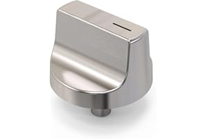 HQ PINSHENGHUO 1pcs Upgraded W11517334 Whirlpool Gas Range Stove knobs Replacements, Universal Electric Oven cooktop Stove Control Burner knobs, Compatible with Whirlpool Ranges Parts Appliance W11122869, W10850033