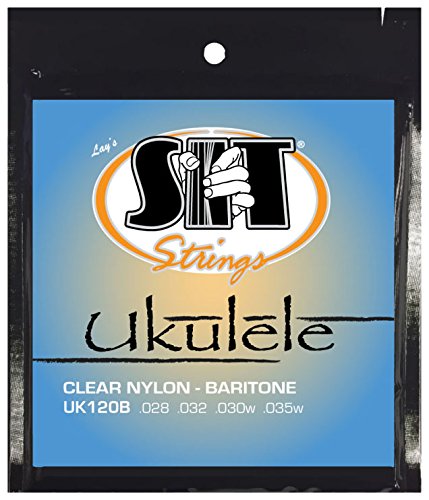SIT UK120B Clear Nylon Baritone Ukulele/Uke Strings