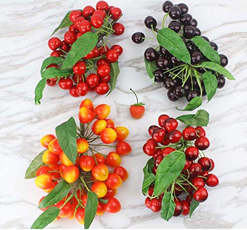East Majik Artificial Kumquat Sets for Home House Kitchen Party Decoration 2 Sets