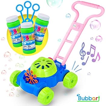 Amazon.com: ToyVelt Bubble Lawn Mower for Kids - Automatic Bubble