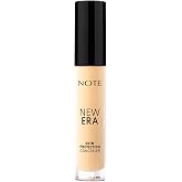 Note Cosmetique New Era Skin Protecting Concealer - High Coverage and Natural Finish - Under Eye Concealer Face Makeup - 10 Sand - 0.19 oz