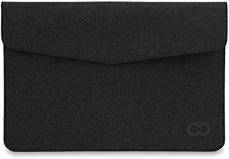 11 Inch MacBook Air / Laptop CaseCrown Campus Sleeve / Slim Canvas (Black Stealth)