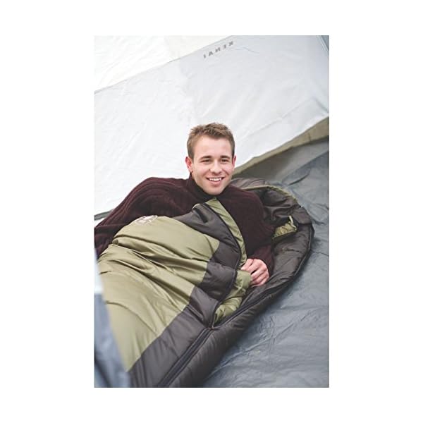 Coleman 0°F Mummy Sleeping Bag for Big and Tall Adults North Rim ColdWeather Sleeping Bag