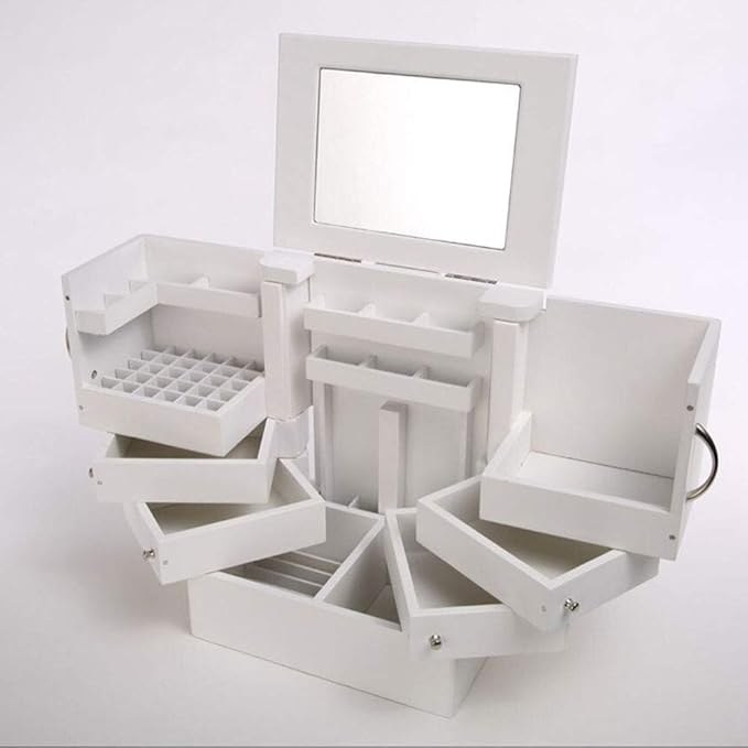 SXFYWJ Caja de Almacenamiento cosmético de Madera 290 * 210 * 355 cm