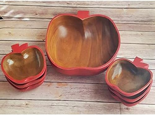 Monkey Pod Wood Salad Bowls