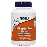 NOW Foods L-Tryptophan 500mg, 120 Vcaps