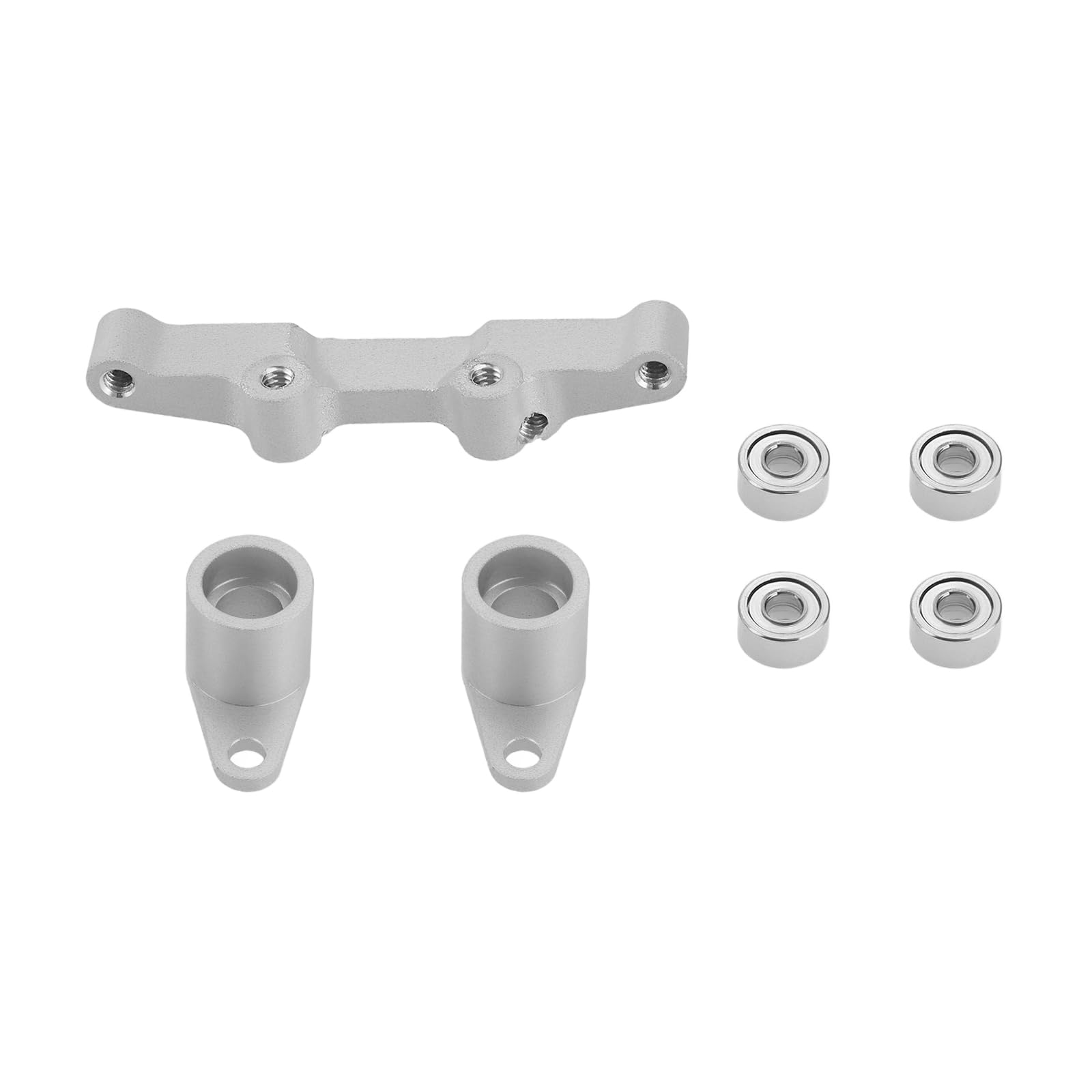 SG Store 1 Set Aluminum Alloy Steering Rack Replacement Part LOS-1761 Compatible with LOSI 1/24 Micro-B 2WD Buggy RTR (LOS00007), Silver