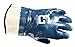 Better Grip BG105NITRILE-12 Heavy Duty Premium Nitrile Rubber Fully Coated Gloves with Safety Cuffs, Smooth, Blue, Chemical Resistant, Large (12 Pair)