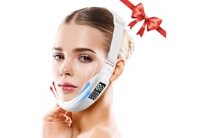 SYEYYDS Electric V-Face Massage Machine,8 Modes and 15 Intensity Levels Face Massage,V-Line Lifting Firming Saggy Skin Tightening Machine for Women Skin Care