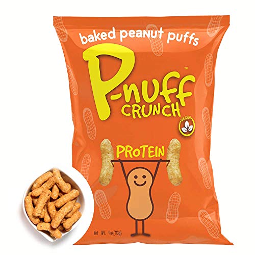 Pnuff Crunch Healthy Low Carb Protein Puffed Snacks, AS SEEN ON SHARK